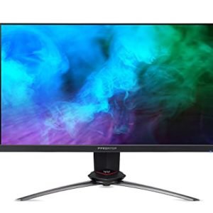 Acer Predator XB253QGP - Monitor Gaming G-SYNC Compatible 24,5" Dispaly IPS Full HD, 144 Hz, 2 ms, HDMI 2.0, DP 1.2a, USB3.0, 400 cd/m2, ZeroFrame, Speaker, Cavi HDMI, DP, USB3.0 Inclusi, Nero