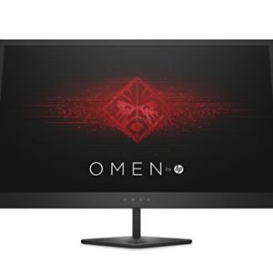 HP - Gaming OMEN 25 Monitor TN, Schermo FHD Antiriflesso 24.5", Tecnologia AMD FreeSync, Tempo di Risposta 1 ms Overdrive, Frequenza 144 Hz, Risoluzione 1920 x 1080, HDMI, DisplayPort, Nero
