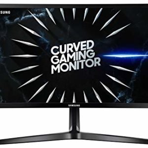Samsung Monitor Gaming CRG5 (C24RG52), Curvo (1800R), 24", 1920x1080 (Full HD), VA, 144 Hz, 4 ms, FreeSync, HDMI, Display Port, Ingresso Audio, Eye Saver Mode, Flicker Free, Nero