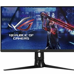 ASUS ROG Strix XG27AQ HDR Gaming Monitor – 27 inch WQHD (2560 x 1440), Fast IPS, Overclockable 170Hz (Above 144Hz), 1ms (GTG), ELMB SYNC, G-SYNC Compatible, DisplayHDR™ 400