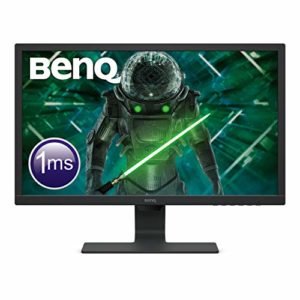 BenQ GL2480 Monitor da Gioco LED da 24 Pollici, FHD 1080p, Eye-Care, 1 ms, 75 Hz, Antiriflesso, HDMI, DVI