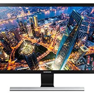 Samsung Monitor HRM UE590 (U28E570), Flat, 28", 3840x2160 (UHD 4K), Pannello TN, 60 Hz, 1 ms, FreeSync, HDMI, Display Port, Ingresso Audio, PIP PBP, Eye Saver Mode, Flicker Free, Eco Saving Plus, Nero