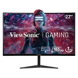 Monitor ViewSonic VX2718-PC-MHD - Gaming - LED - curvo - 27" - 1920 x 1080 Full HD (1080p) @ 165 Hz - VA - 250 cd/m² - 4000:1-1 ms - HDMI, DisplayPort
