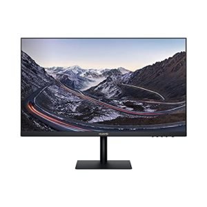 HUAWEI Display 23.8" Monitor, 75 Hz, AMD FreeSync, Display FullView da 1080P, gamma di colori NTSC del 72%, cornici da 5,7 mm, rapporto schermo-corpo del 90%, Certificazioni TÜV Rheinland, Black